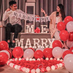 [台中求婚佈置]炙熱之心求婚氣球套餐